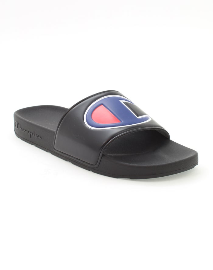 Chanclas Champion Hombre - C Logo ( Negras ) 3569480-HV